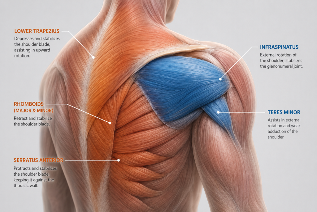ems shoulder activation desk workers athletes