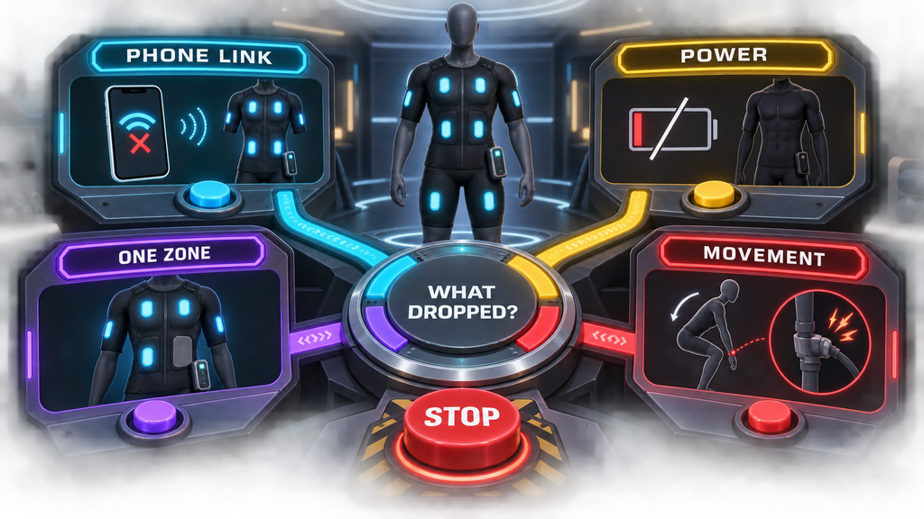 EMS suit disconnects